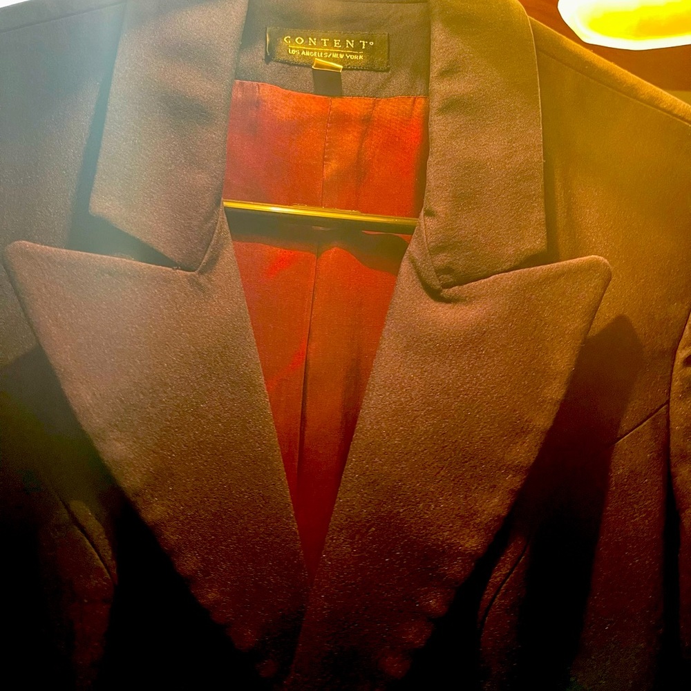 Blue fitted retro 60’s jacket